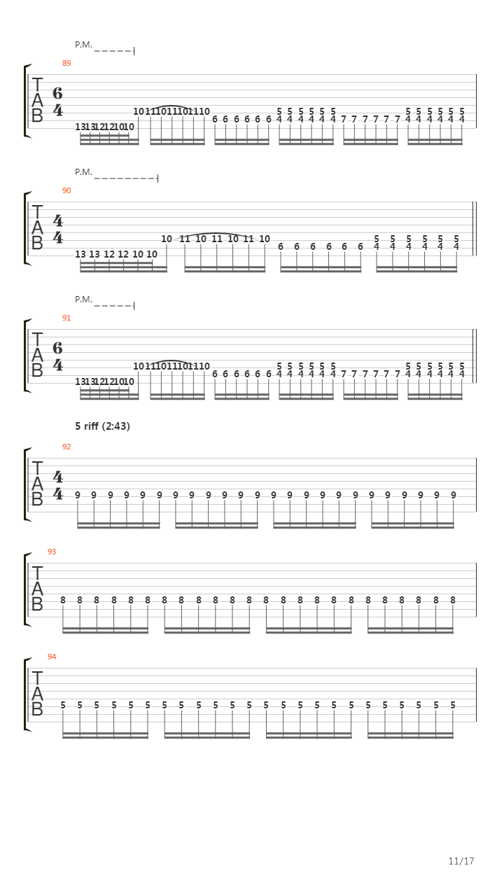 Larvae吉他谱