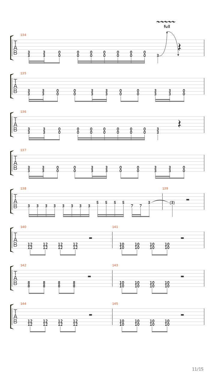 The Bash吉他谱