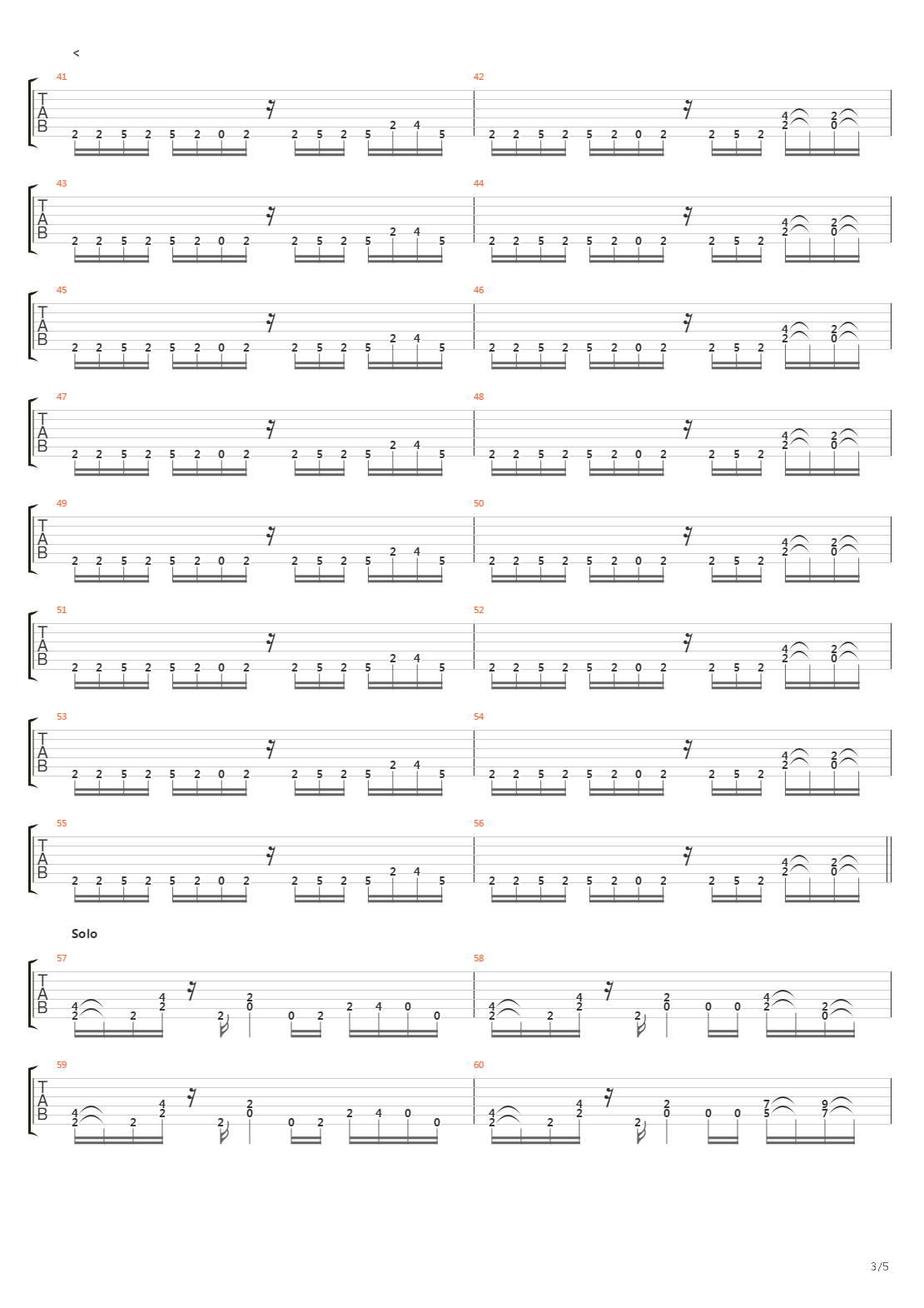 Locomotive吉他谱