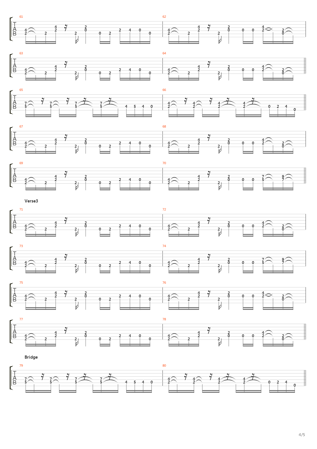 Locomotive吉他谱