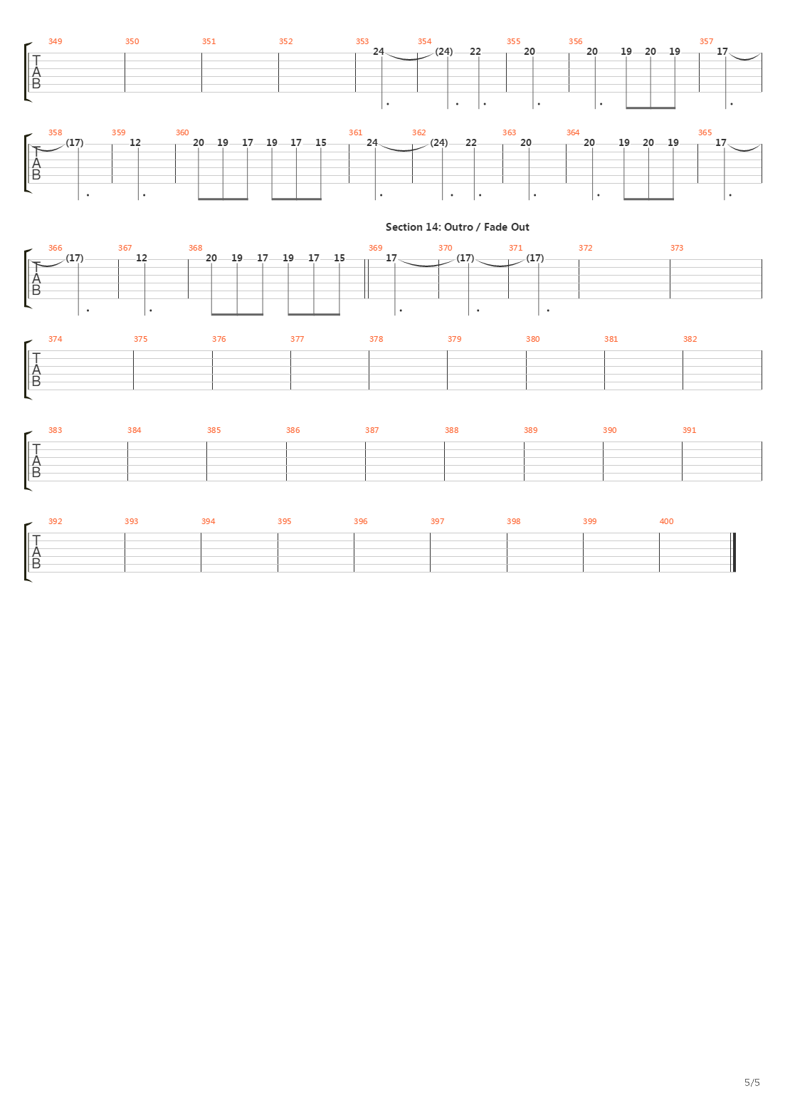 Heritage Of The Natural Realm吉他谱