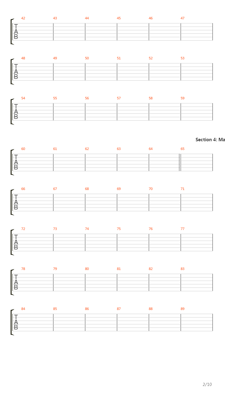 Heritage Of The Natural Realm吉他谱