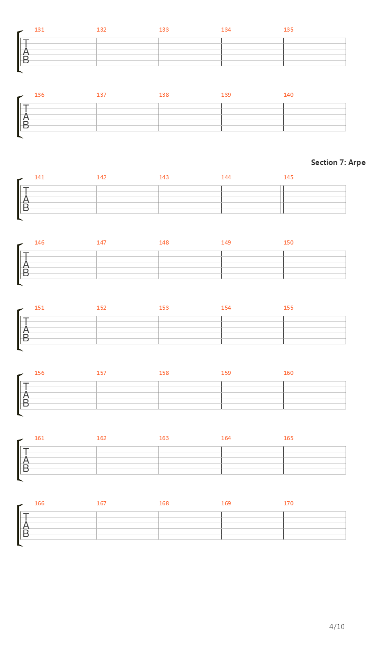 Heritage Of The Natural Realm吉他谱