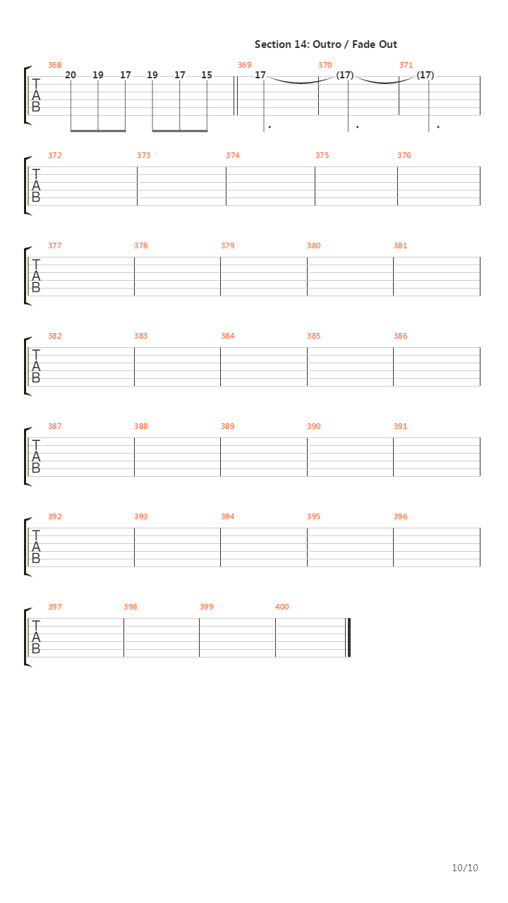 Heritage Of The Natural Realm吉他谱