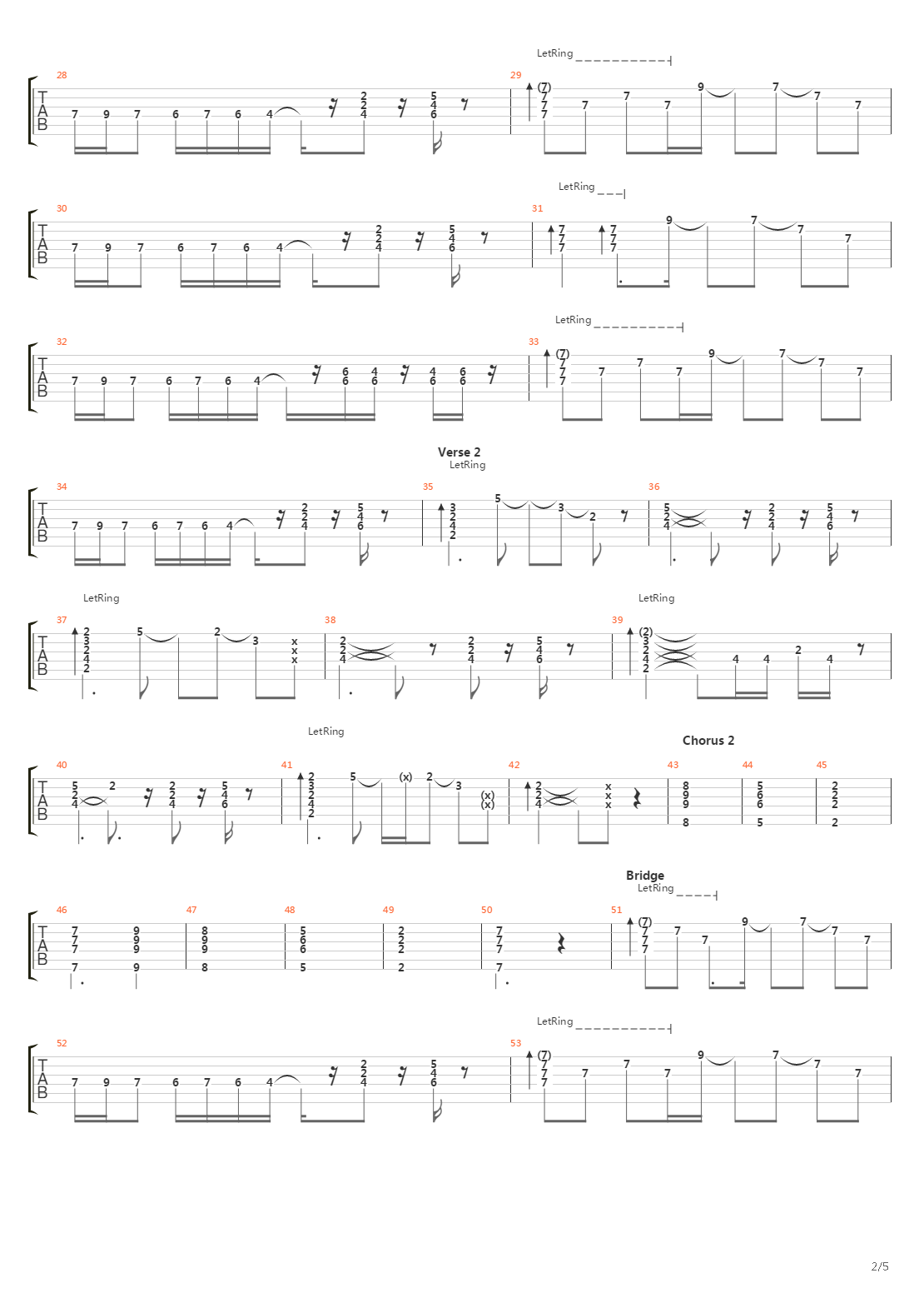 Footsteps In The Dark吉他谱