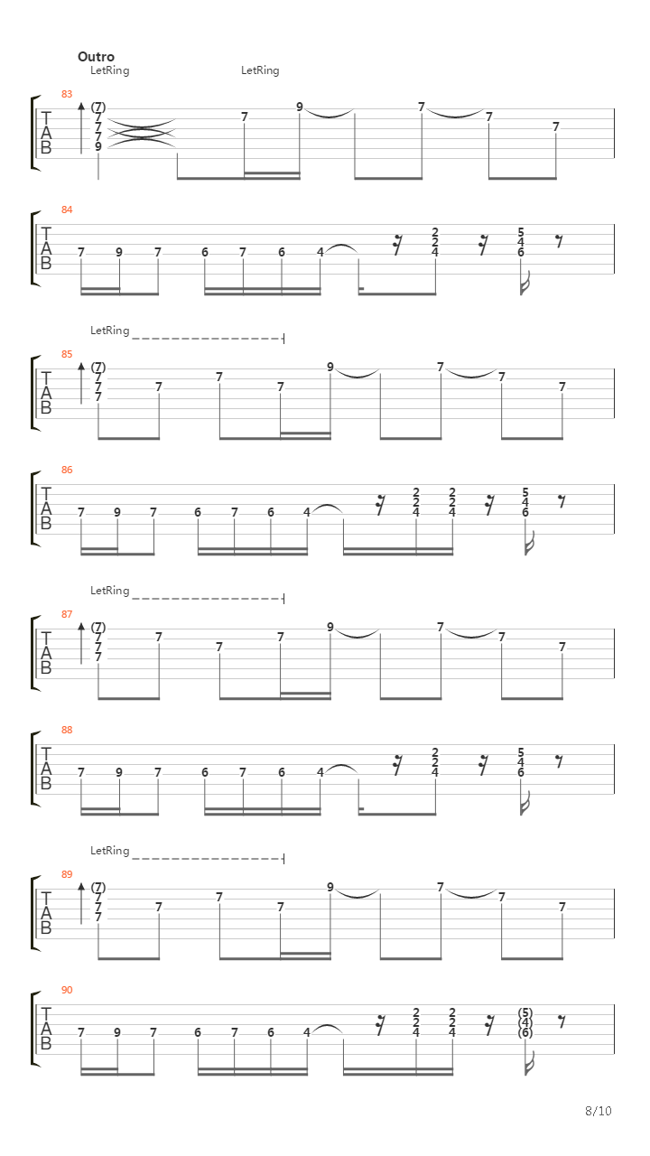 Footsteps In The Dark吉他谱