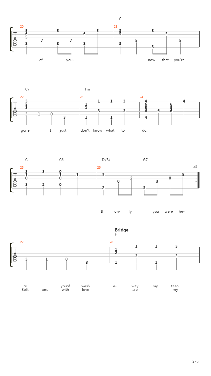 Sukiyaki吉他谱