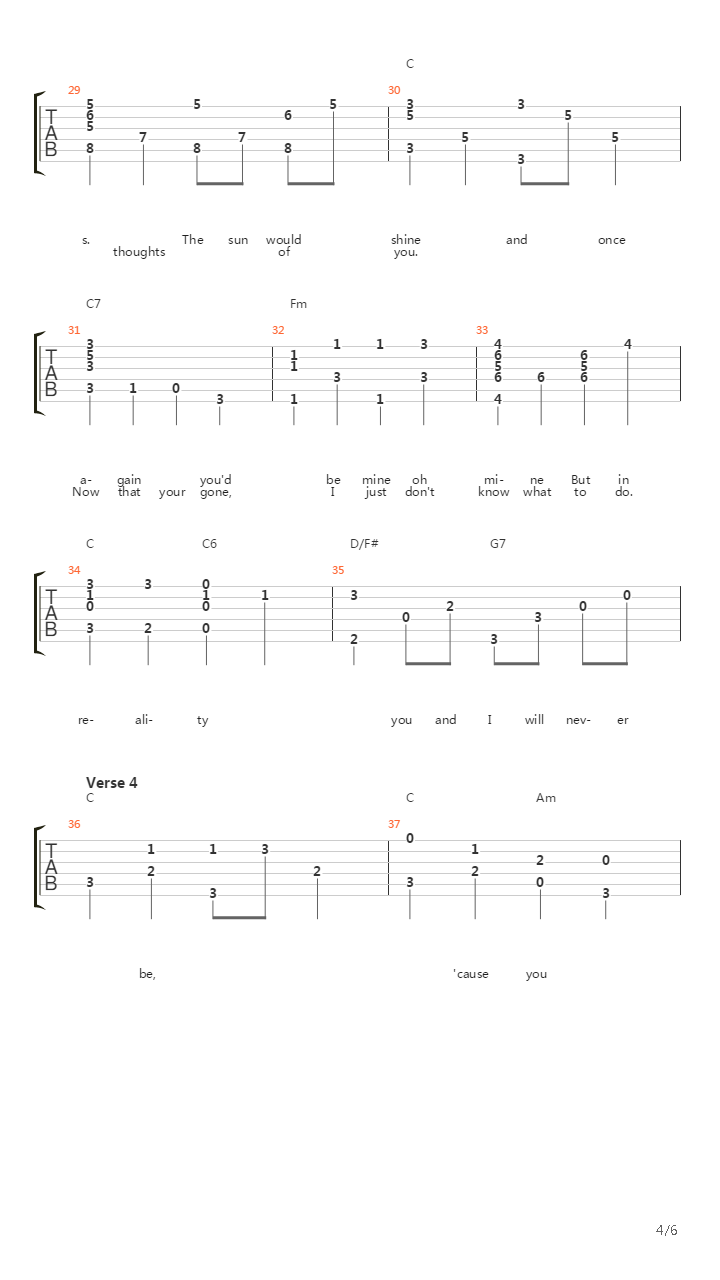 Sukiyaki吉他谱