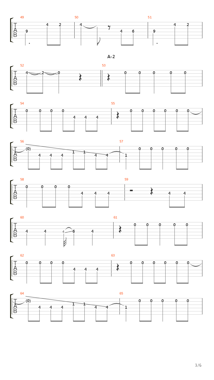 On A Roll吉他谱