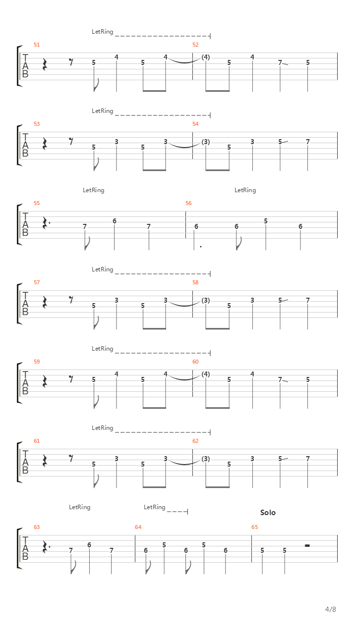 Shake吉他谱