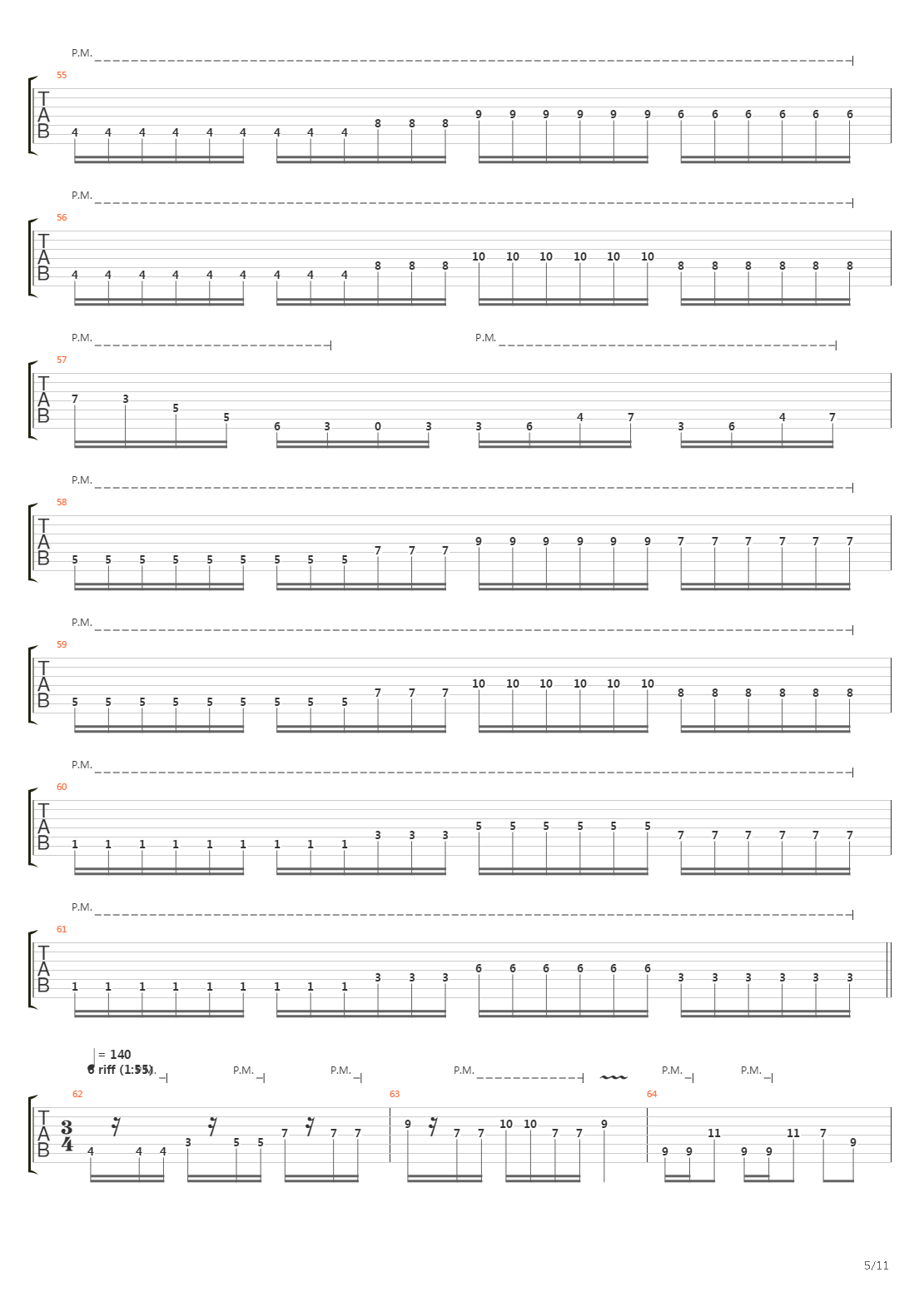The Singe吉他谱