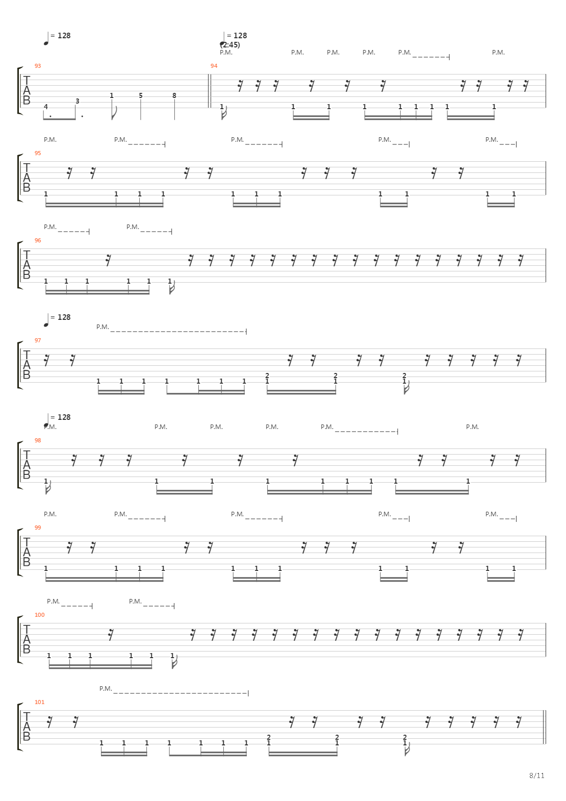 The Singe吉他谱