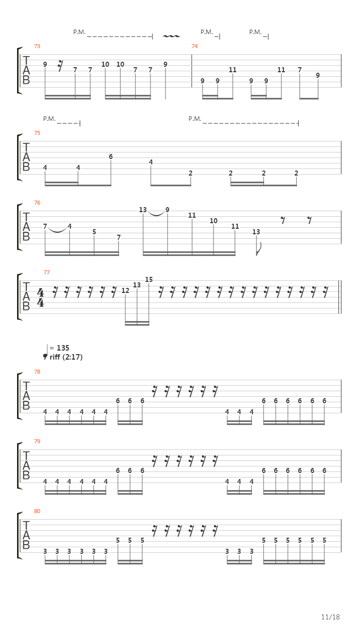 The Singe吉他谱