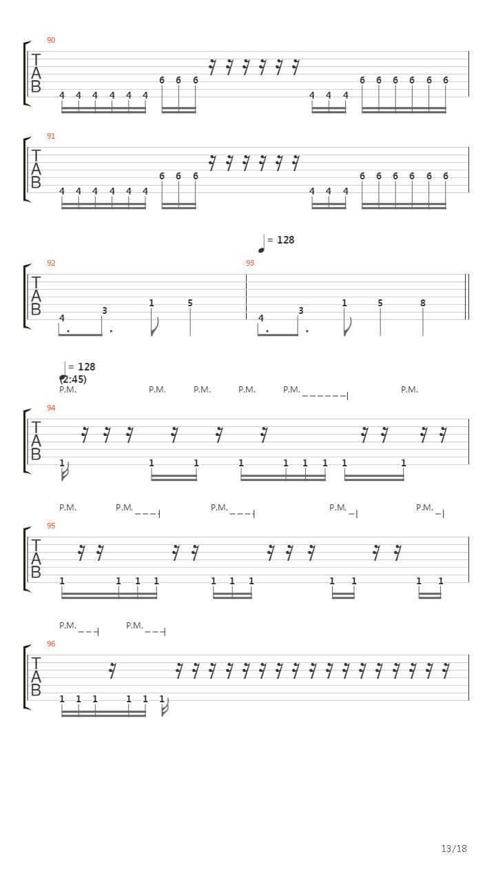The Singe吉他谱