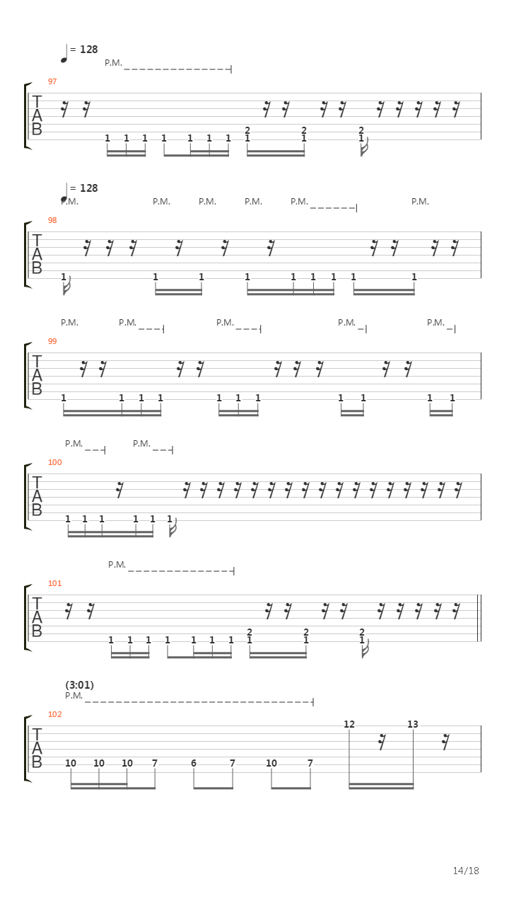 The Singe吉他谱