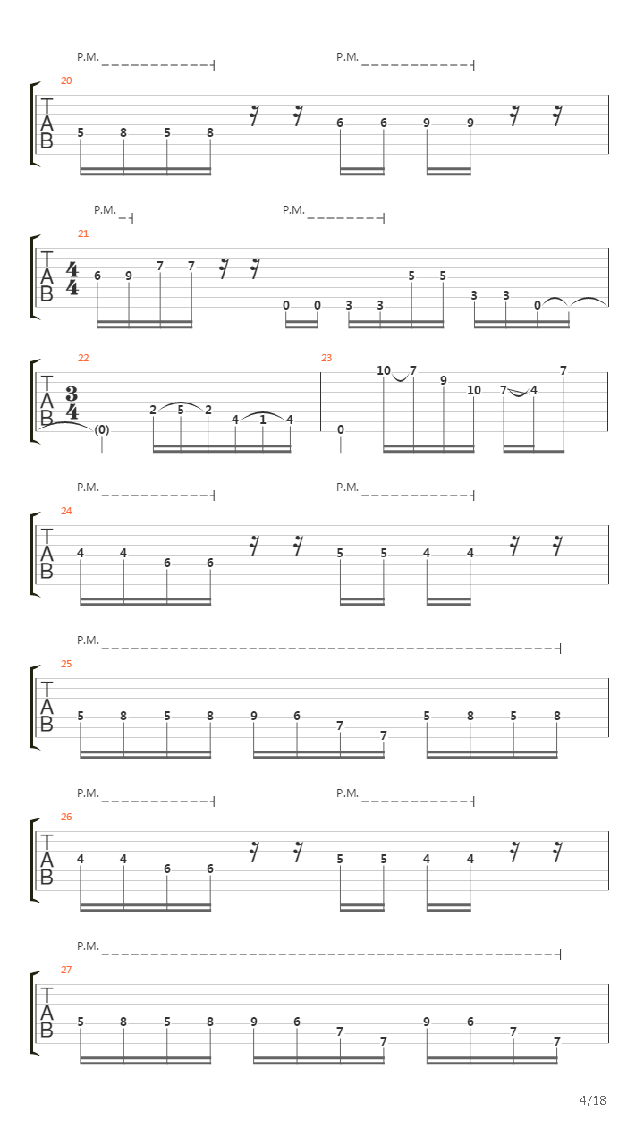The Singe吉他谱