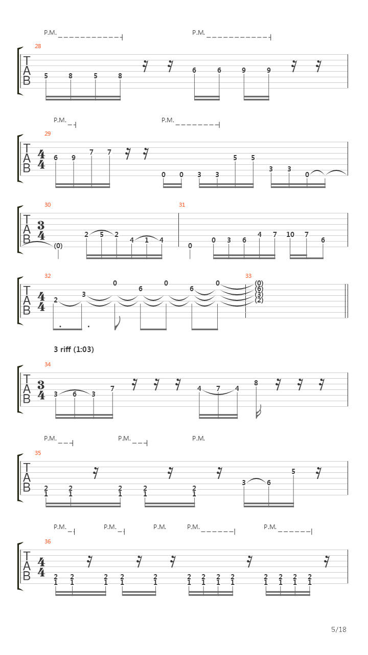 The Singe吉他谱