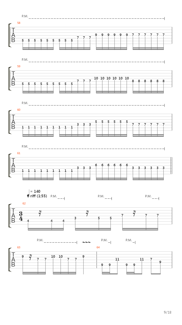 The Singe吉他谱