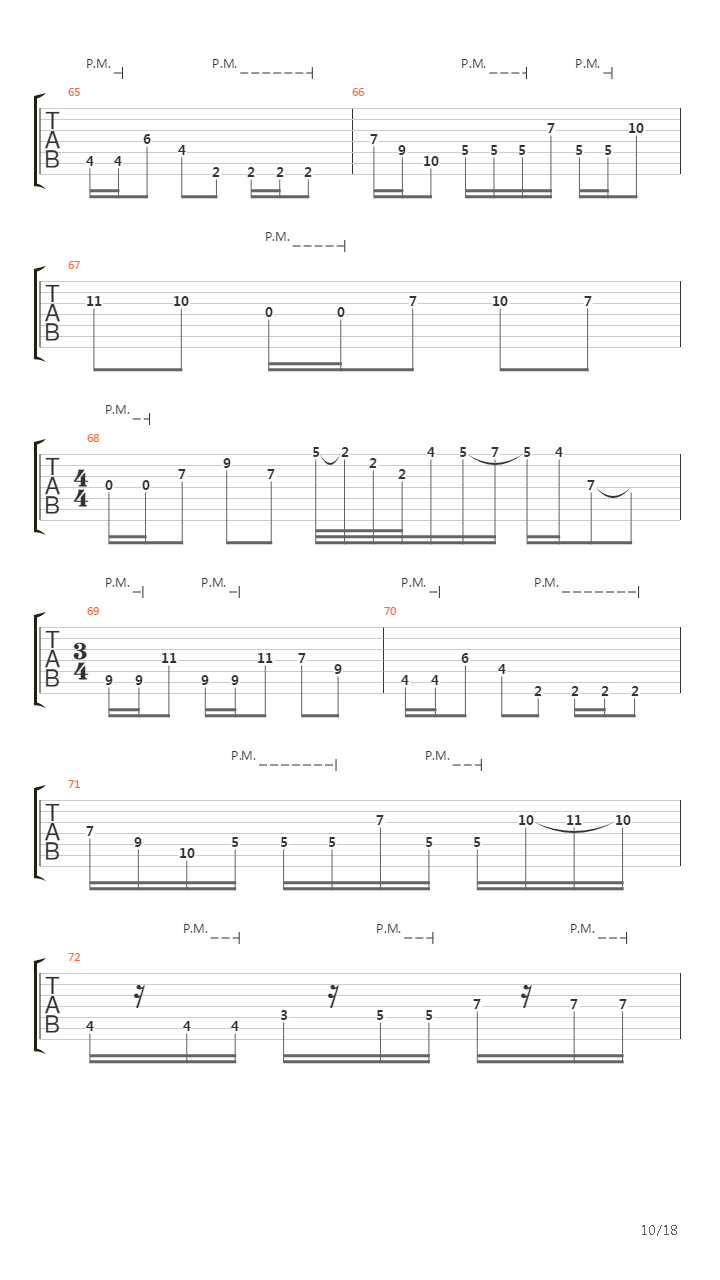 The Singe吉他谱