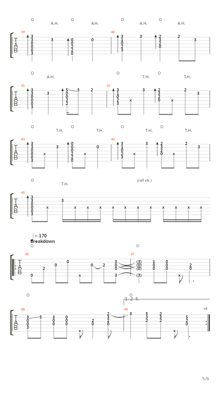 Sing Me To Sleep吉他谱