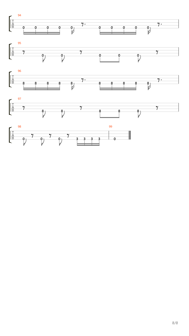 Tvoi Bliki Razbitogo Serdtsa吉他谱