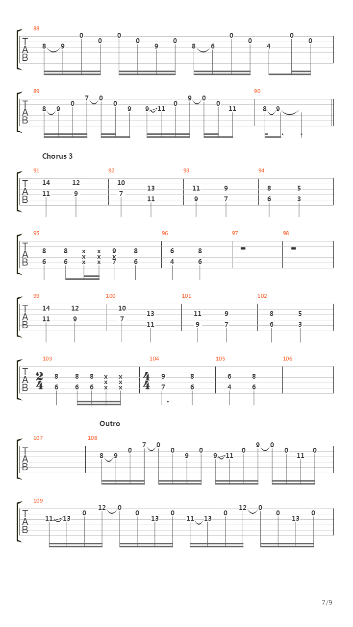 Gentle Change吉他谱