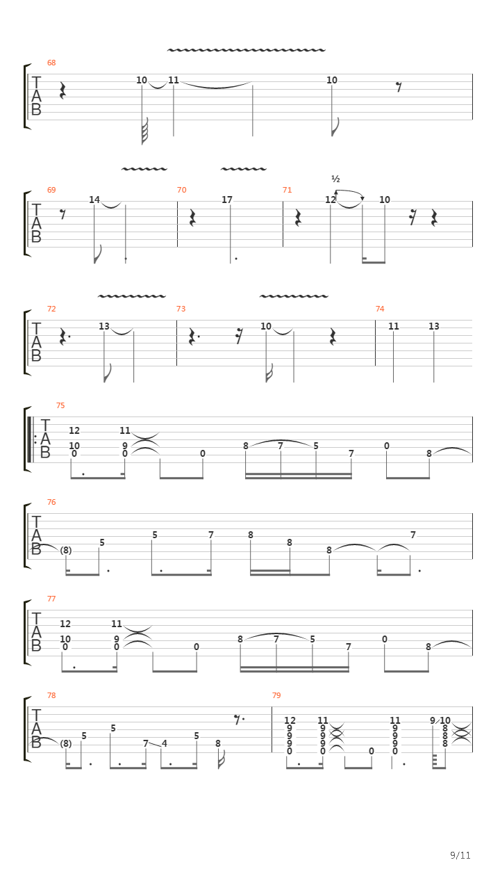 Backpfeifengesicht吉他谱