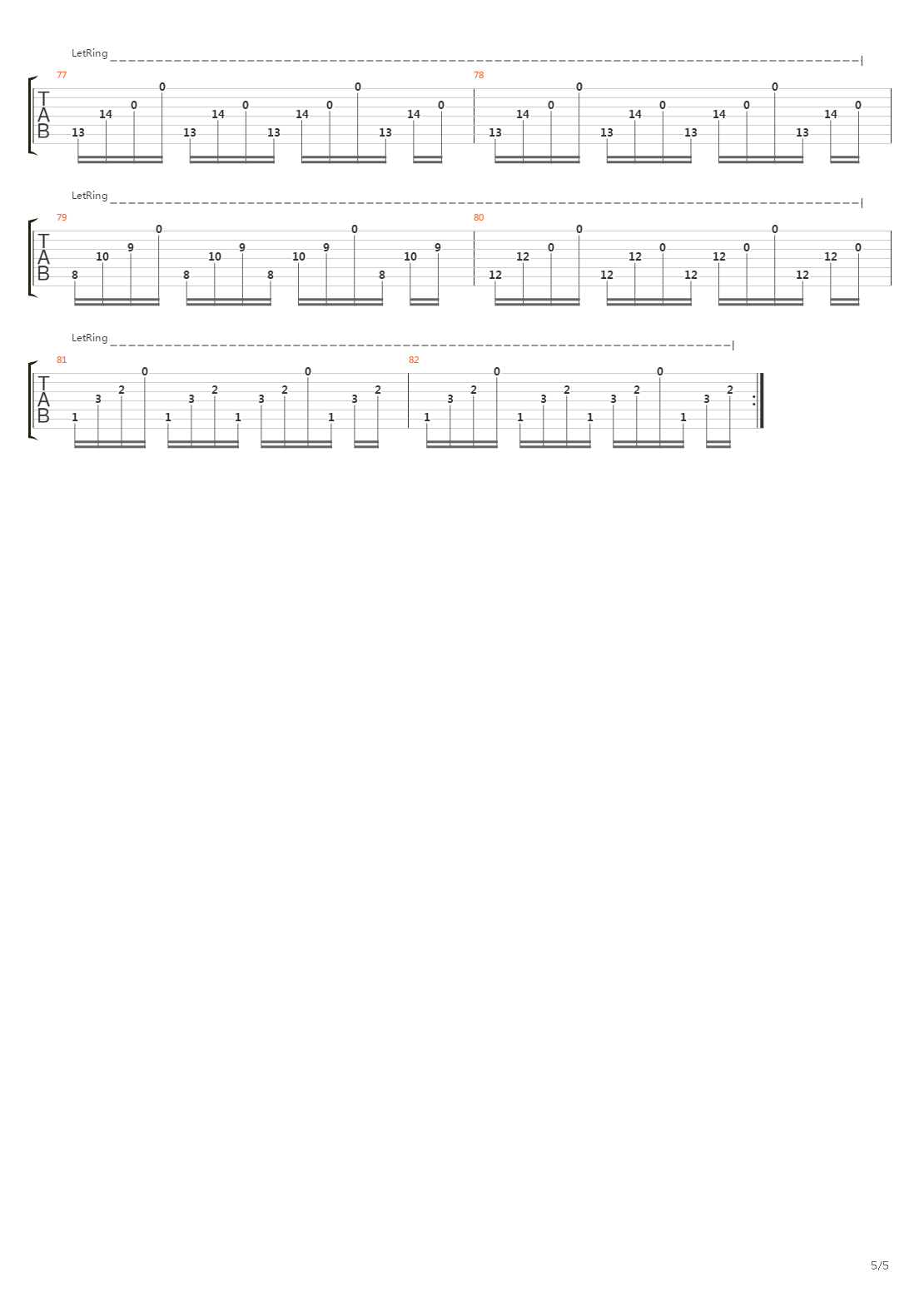 Para Mexer吉他谱