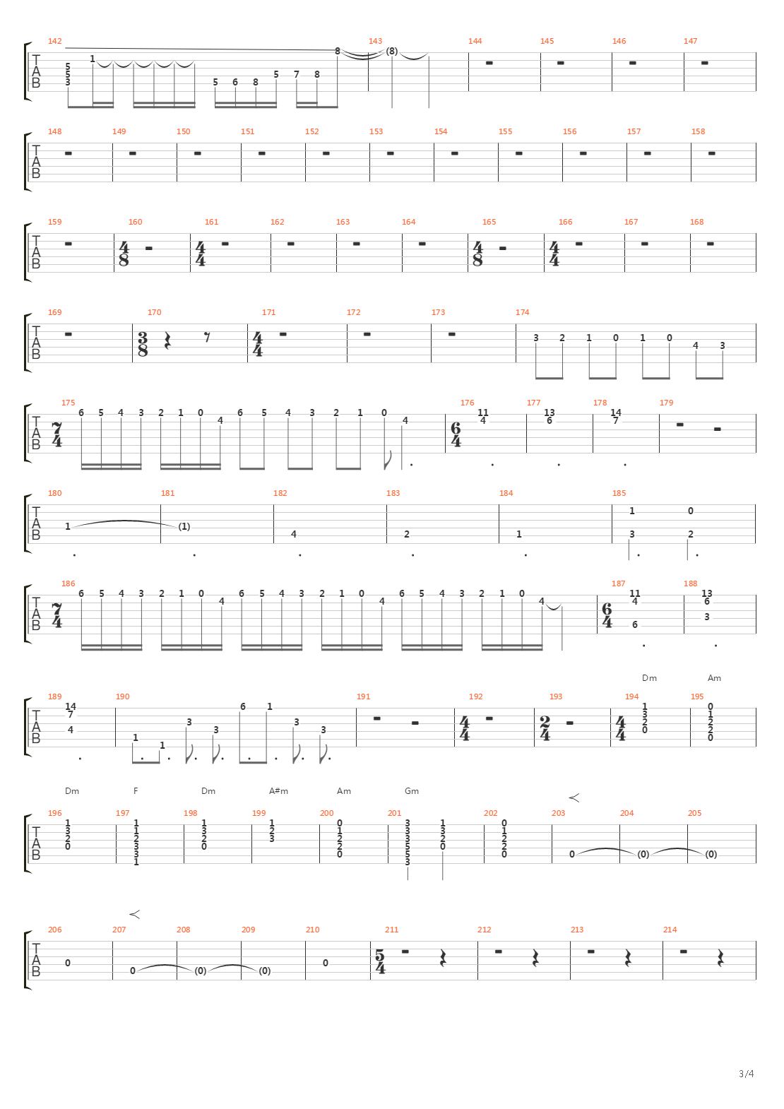 Theme For Capricornir吉他谱