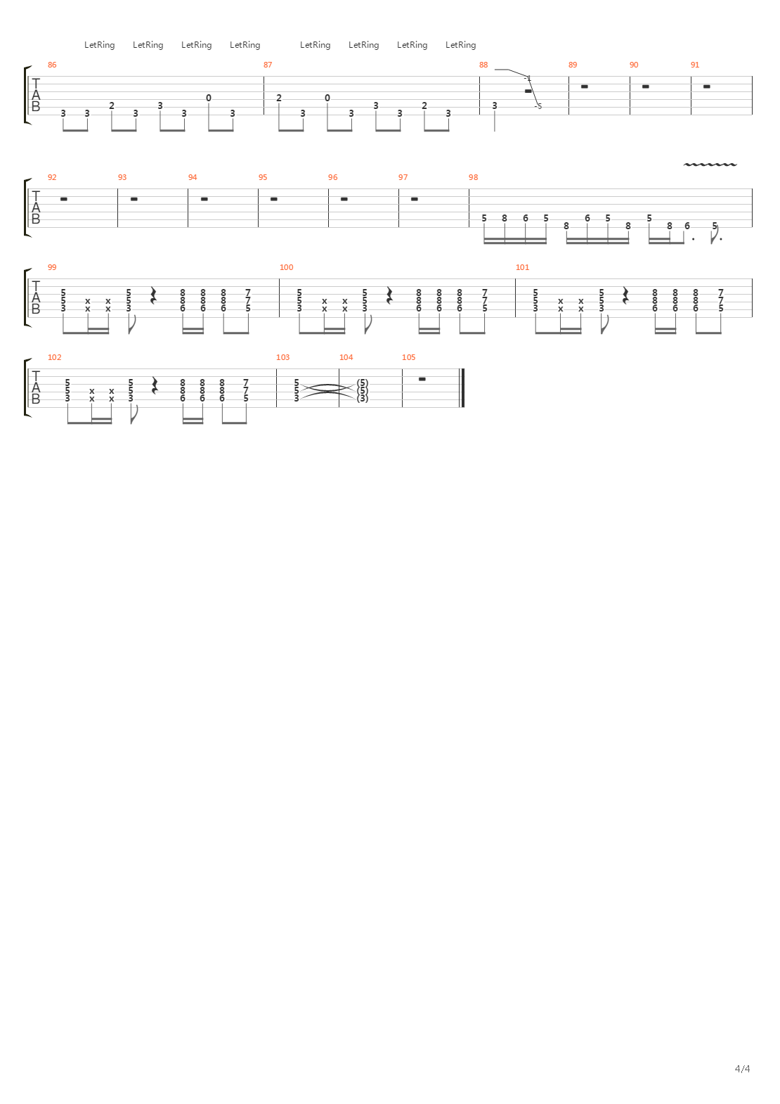 Theme For Jce吉他谱