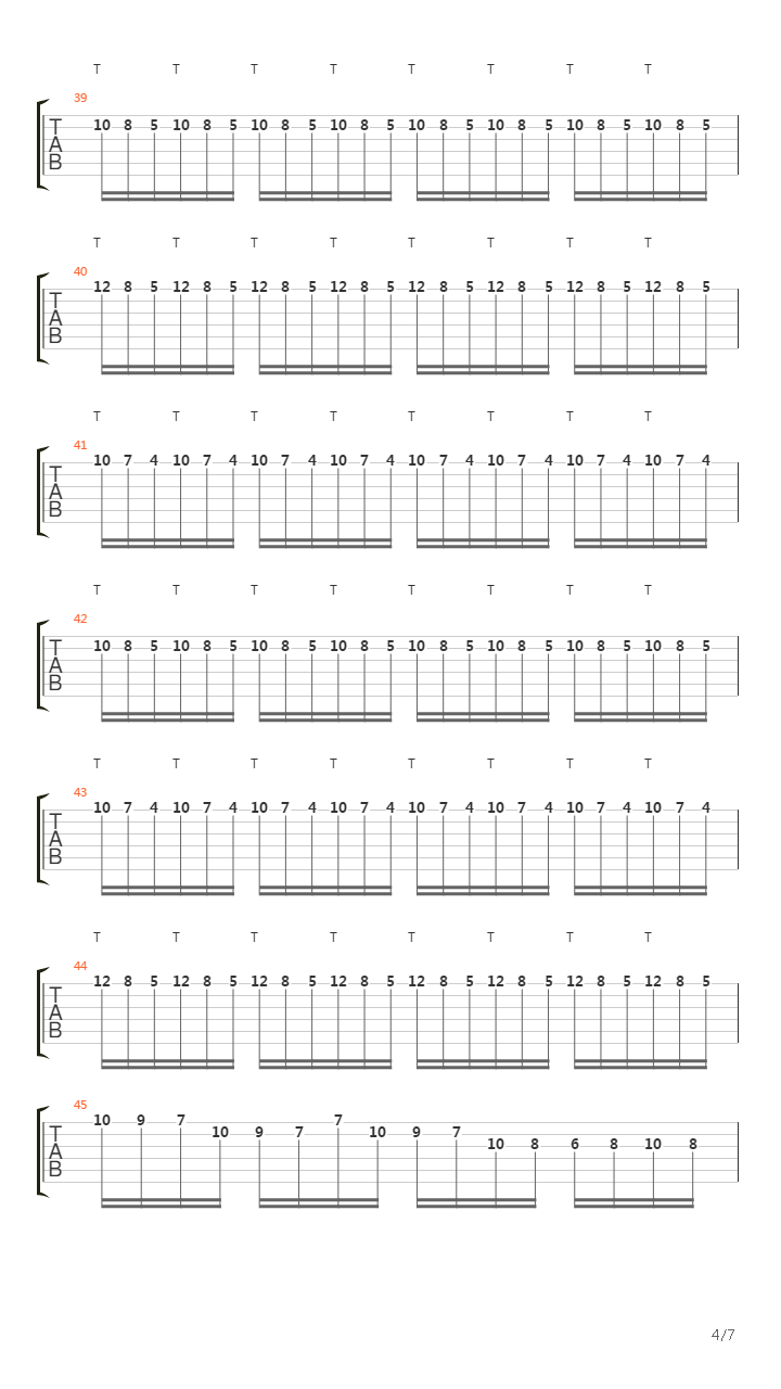 Theme For Jce吉他谱