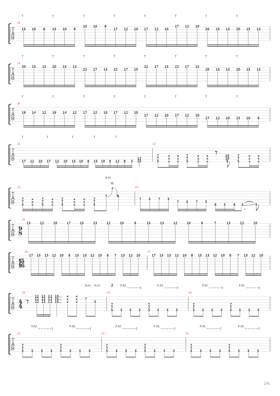 Theme For Jester吉他谱