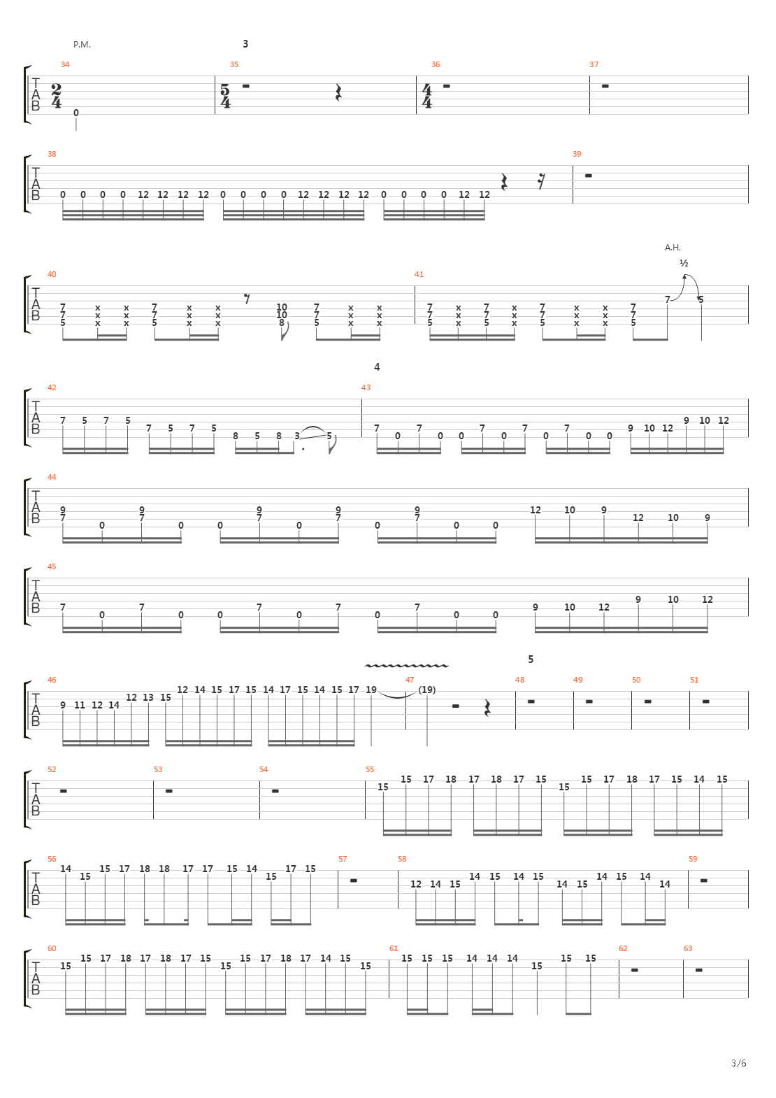 Theme For Jester吉他谱