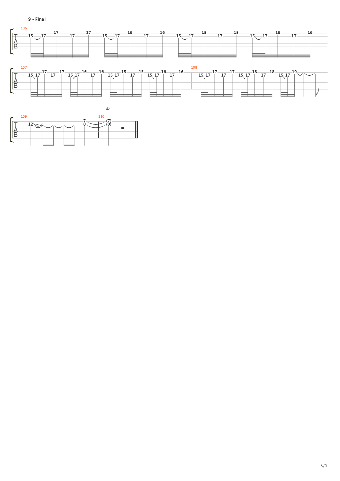 Theme For Jester吉他谱