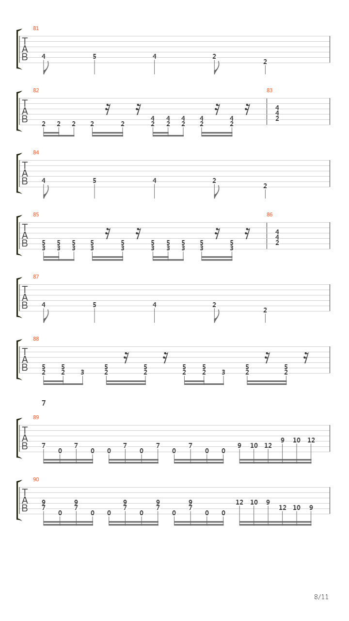 Theme For Jester吉他谱