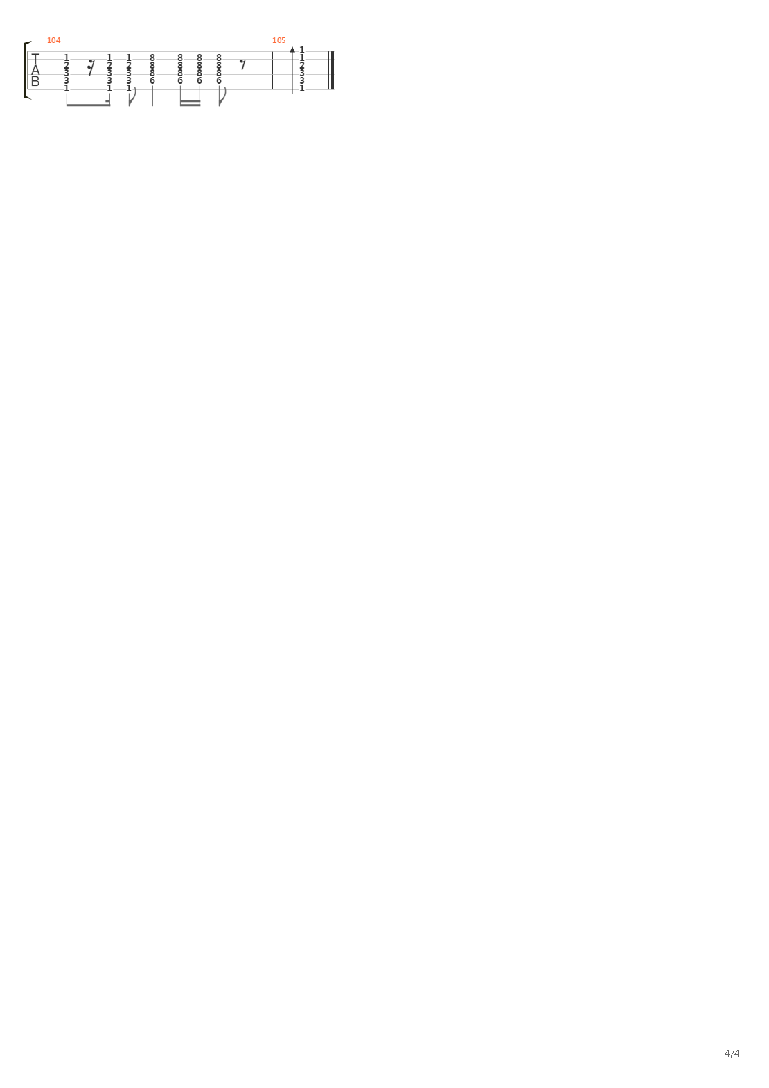 Dor De Tine吉他谱