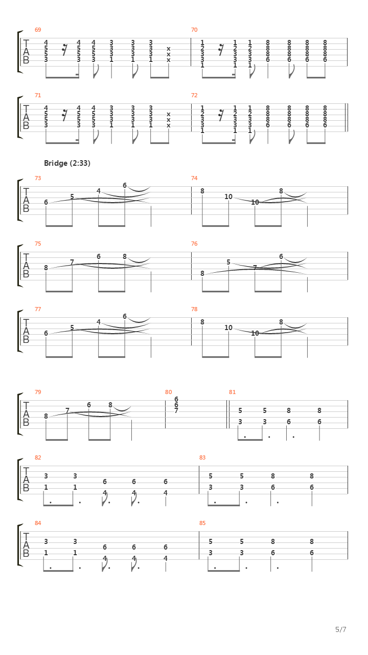 Dor De Tine吉他谱