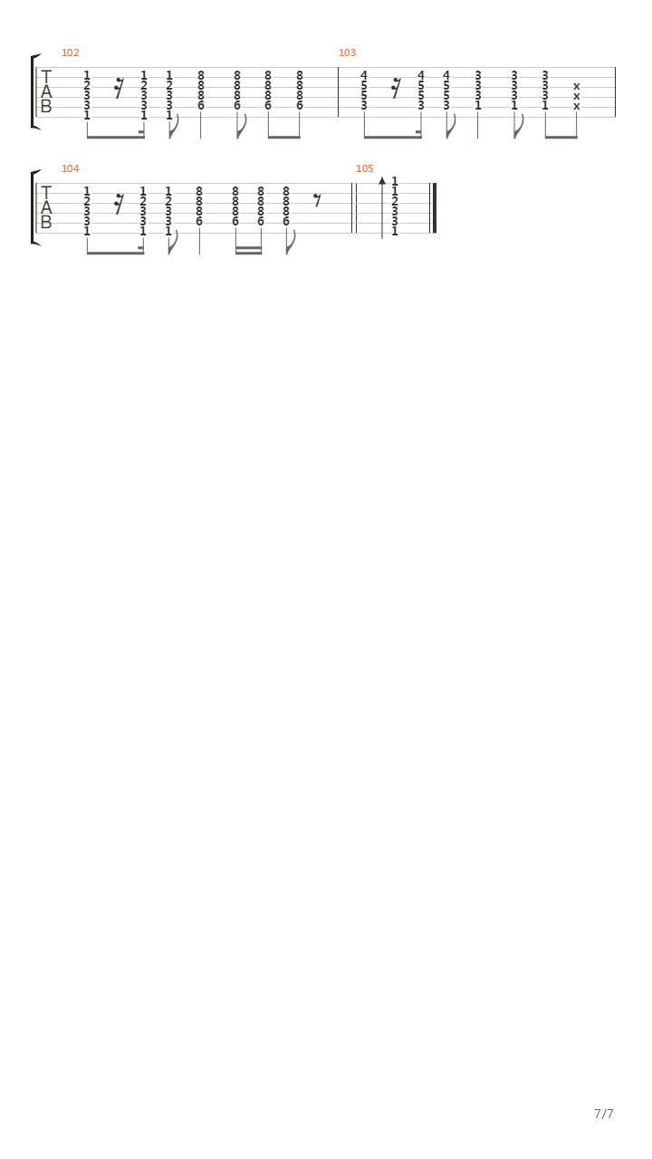Dor De Tine吉他谱