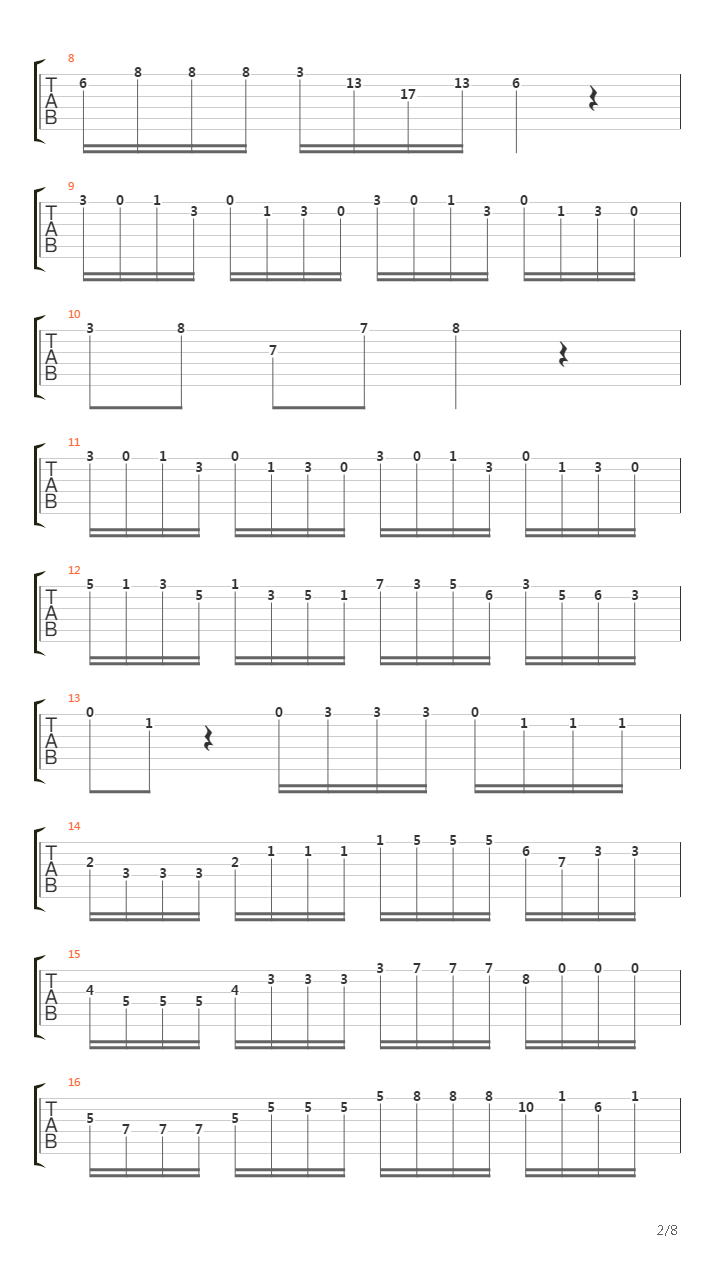 Concerto For Mandolin In C Major 1St Movement吉他谱