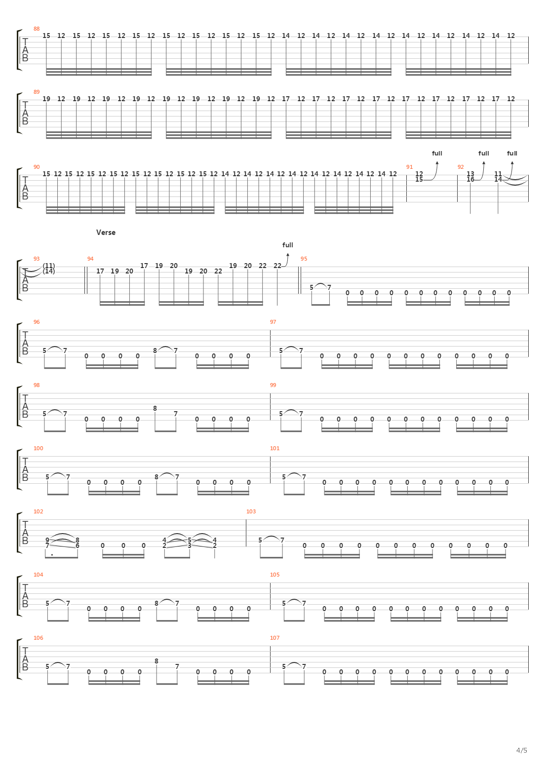 The Race吉他谱