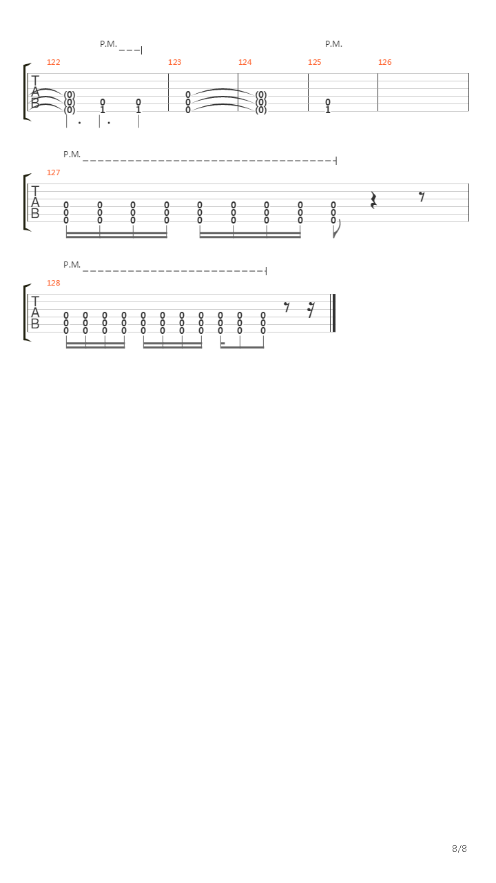 Sometimes It Ends吉他谱