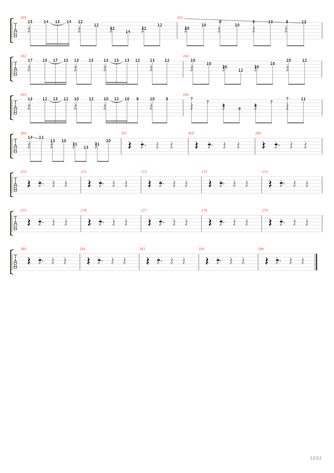 The Stage吉他谱