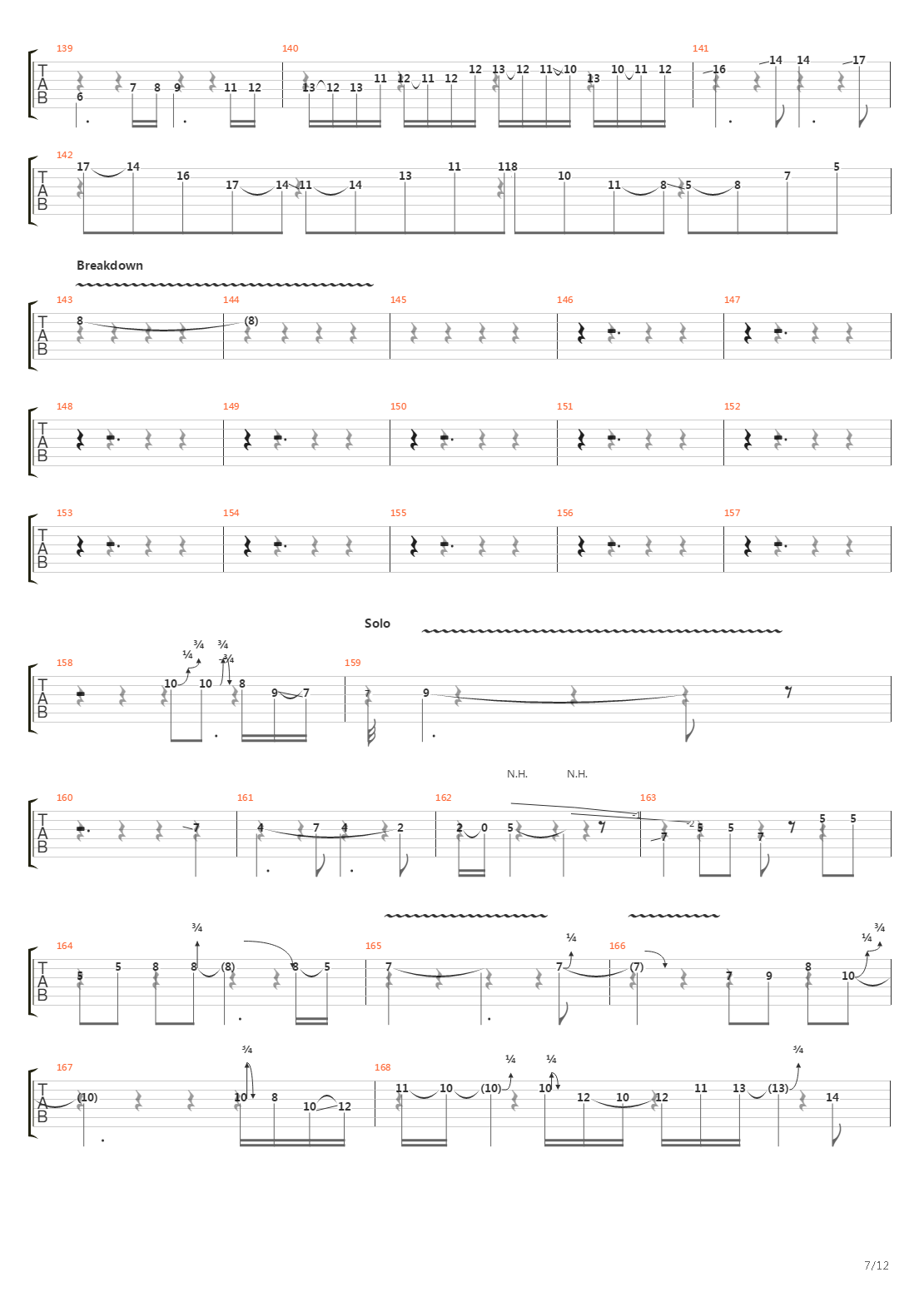 The Stage吉他谱