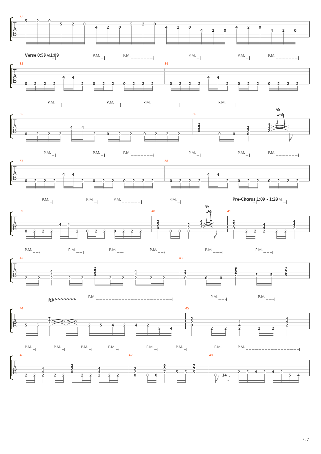 Parade Of The Dead吉他谱