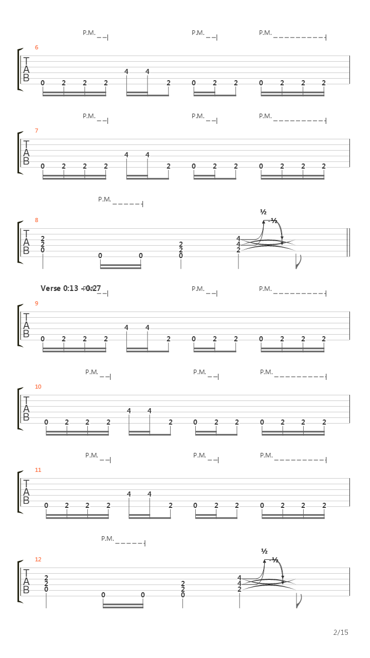 Parade Of The Dead吉他谱