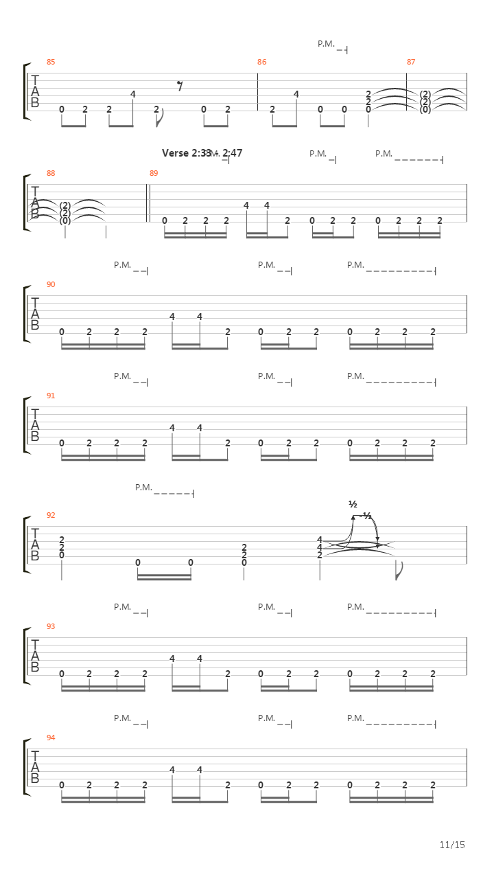 Parade Of The Dead吉他谱