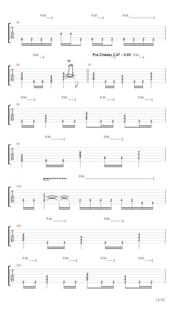 Parade Of The Dead吉他谱