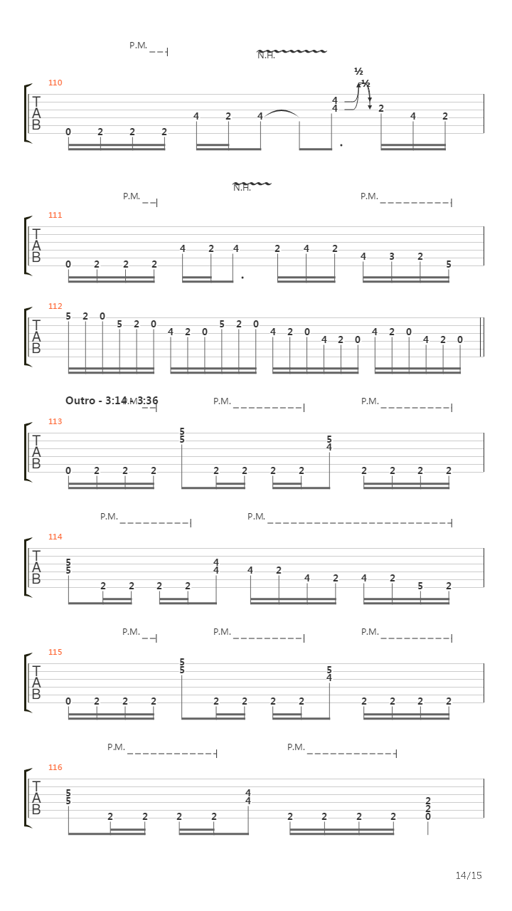 Parade Of The Dead吉他谱