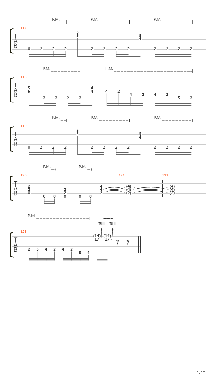 Parade Of The Dead吉他谱