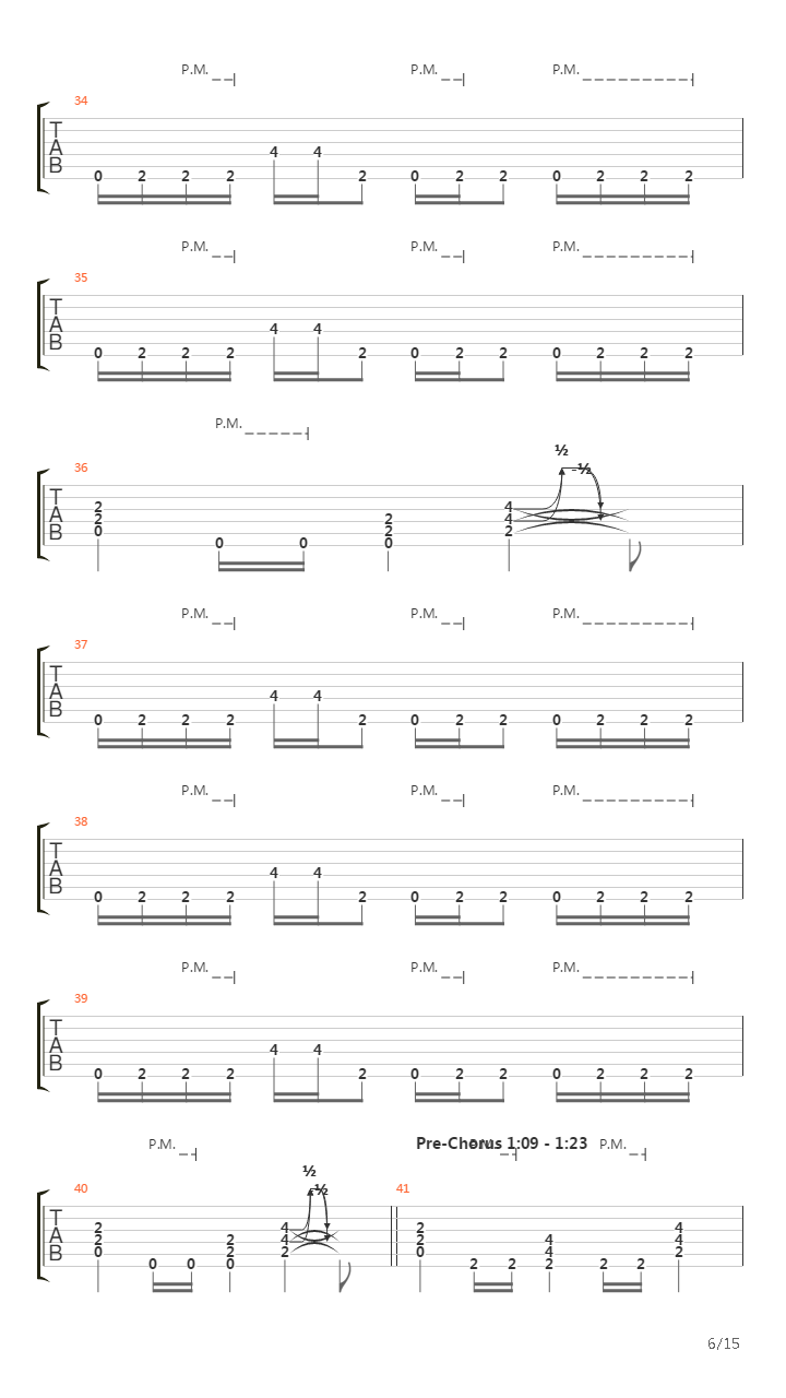 Parade Of The Dead吉他谱